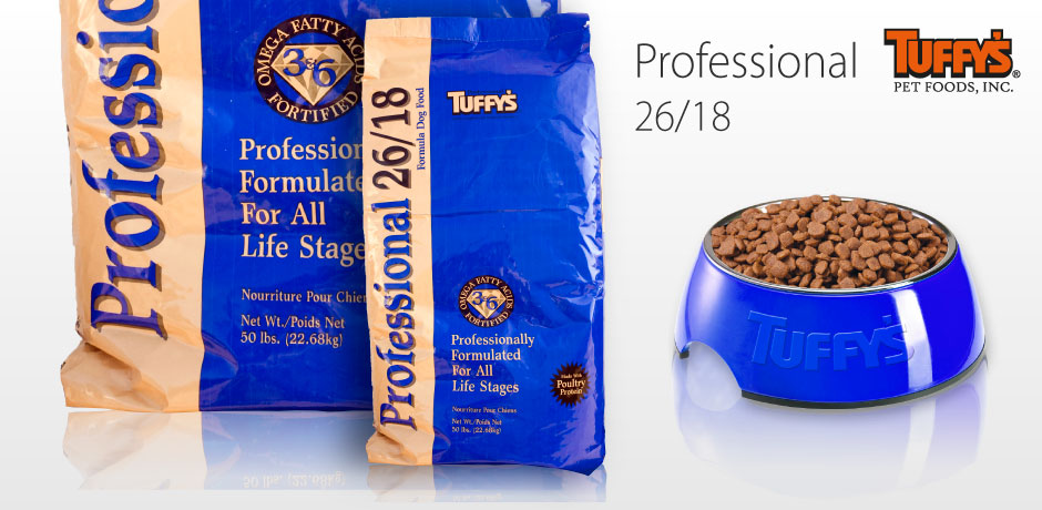 Tuffy’s Professional 26/18 Dog Food